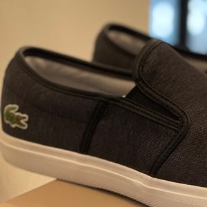 Lacoste slip on sneakers
